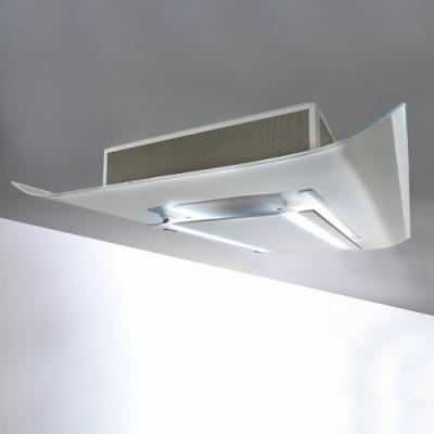 Falmec Cielo 120 Deckenlufter Umluft Glas Weiss Design Online Shop Dunstabzugshaube Decken Hauben