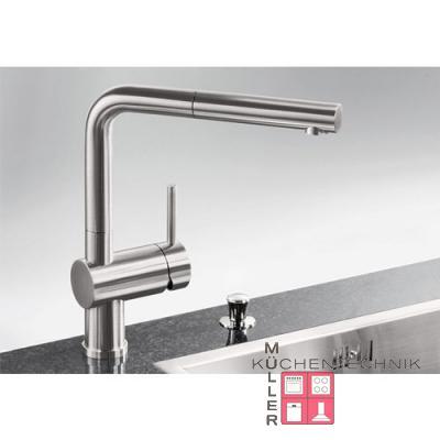 BLANCO LINUS Küchenarmatur 514022 Edelstahl finish Niederdruck ... BLANCO LINUS Küchenarmatur 514022 Edelstahl finish Niederdruck ...